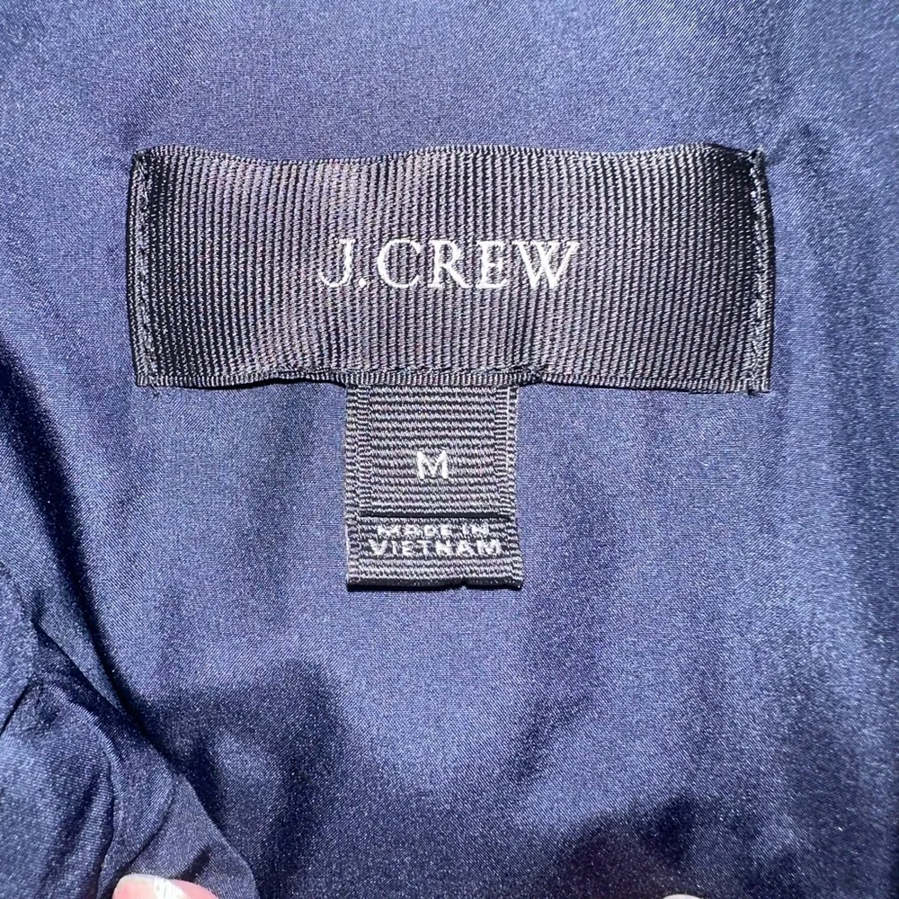 J.Crew Feather Quilted Vest